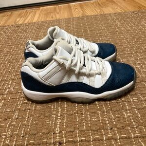 Jordan Kids' Navy and White Sneakers